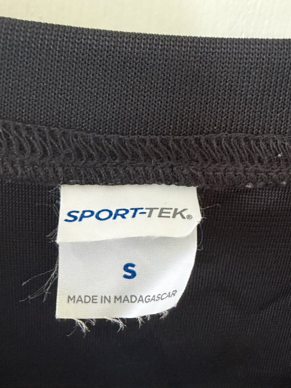 Sport-Tek CycleStar 23 Black Cropped Mesh Jersey Size Small - Picture 3 of 3